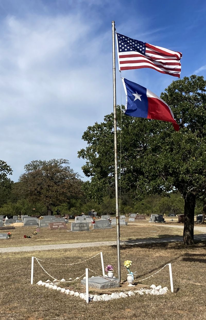 Pleasant Valley Cemetery Flag
            Pole