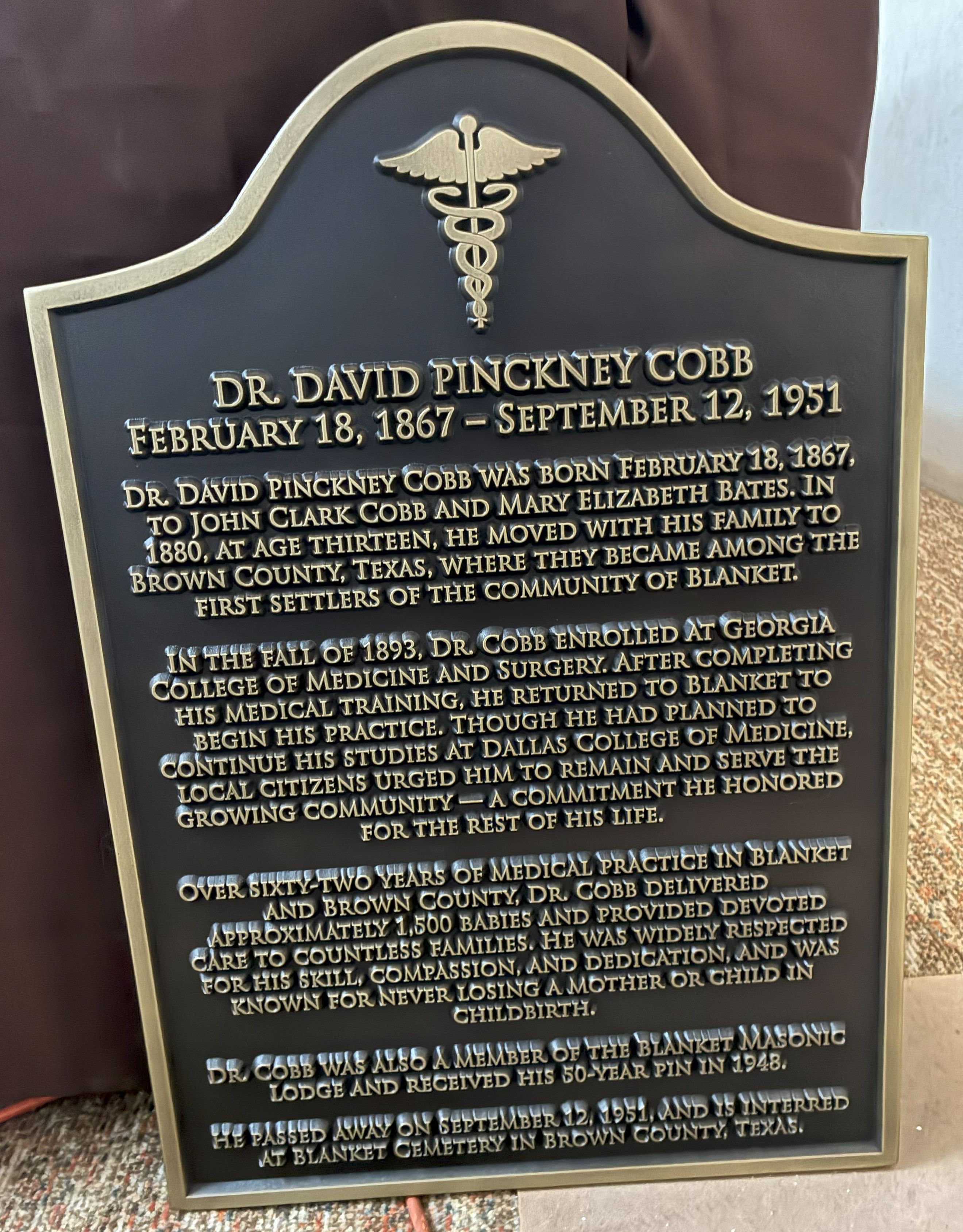 Dr. Cobb HIstorical Marker